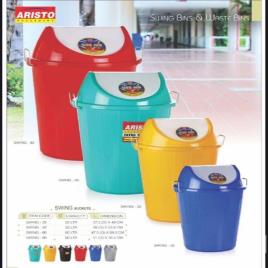 Aristo Swing Lid Garbage Dustbin 40 L