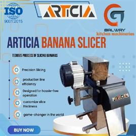 Articia 500 kg/hr Banana Slicing Machine