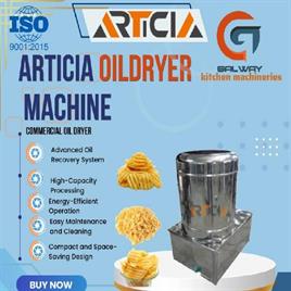 Articia Automatic Oil Dryer, 50 kg Capacity