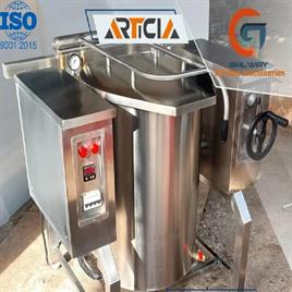 Articia Industrial Tilting Pan, 100 Litre