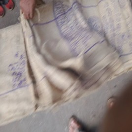 Assorted Leather Onion Jute Bag