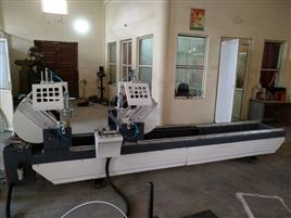 Atlas Mild Steel Automatic Aluminum UPVC Door Cutting Machine, Industrial