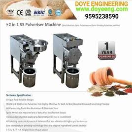 Atta Chakki Pulverizer Spice Grinding Machine