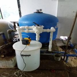 Austin Fiber Glass Commercial Pool Filter