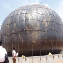 Industrial Biogas Holders, Automated Heating