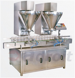 Automatic Powder Bottle Filling Machine