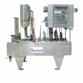 Automatic Cup Filling Sealer Machine, 3000 Pouch/Hr
