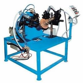 Automated Flange to Piston Welder