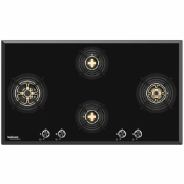 Automatic 4-Burner Glass Gas Stove
