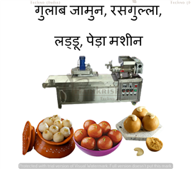 Automated Gulab Jamun Peda Machine