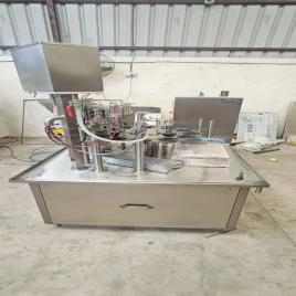 Automatic Ice Cream Cone Filling Machine, 3000 Cone/hr Capacity