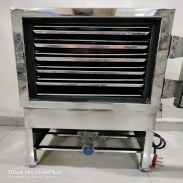 Gas Electric Idli Dhokla Steamer Machine