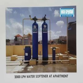 Automatic Industrial Water Softener Plant 2000 LPH