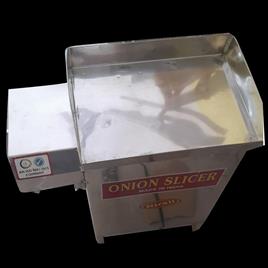 Stainless Steel Onion Slicer Machine, 2 HP