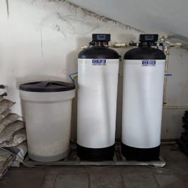 Automatic Mild Steel Industrial Water Softener 100 LPH