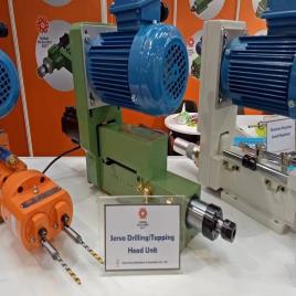 Automatic Mild Steel Servo Drilling and Tapping Head Unit, Industrial