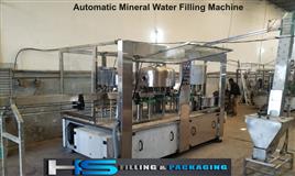 Mineral Water Filling Machine, 100 BPM