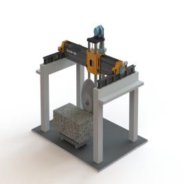 Automatic Multi Blade Granite Cutter