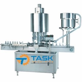Automated Multi Head Screw Capping Machine, 80 Bottles/Min
