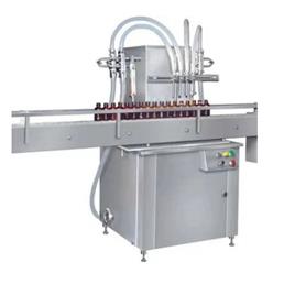 Automated Oil Bottle Filling, Capping, Labeling Machine