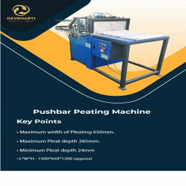Automated Paper & Wire Mesh Pleating Machine