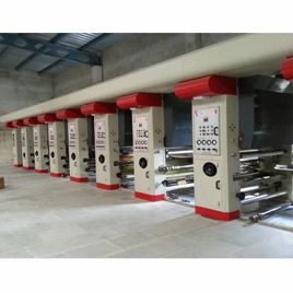 Automated Plastic Printing & Die Cutting Machine