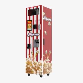 10 kg/hr Automatic Popcorn Vending Machine