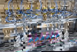 Mechem Engineers Servo Liquid Filling Machine