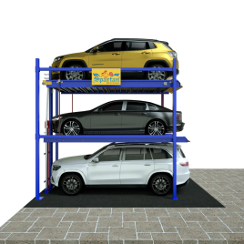 Three Level Simple Stacker Machine