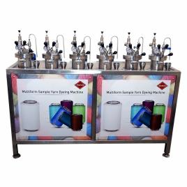 Automated Multiform Yarn Dyeing Machine, 50-300 Grams