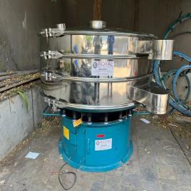 SS 304 Flour Sifter Machine, 100 Kg/hr