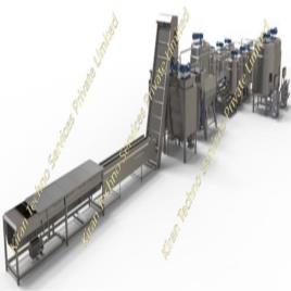 250 Kgph SS/MS Tomato Processing Machine