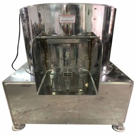 Stainless Steel Potato Peeling Machine, 80kg Batch Capacity