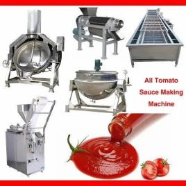Automatic Tomato Sauce Production Equipment, 1000 kg/hr