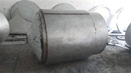 Automatic White Conical Storage Tank