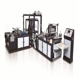 Automatic W/U Cut Carry Bag Production Machine