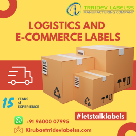 Corrugated Packaging Labels, Roll Type