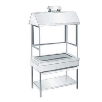 Hooded Barbecue Machine