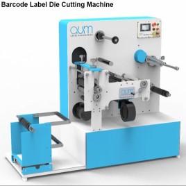 Semi-Automatic Barcode Label Die Cutter