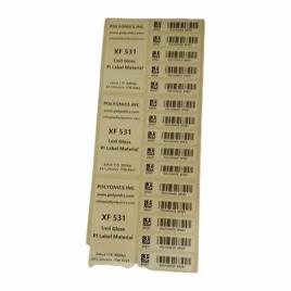 Printed Barcode Label Stickers