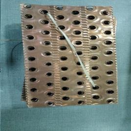 Bare Copper Fin Punching