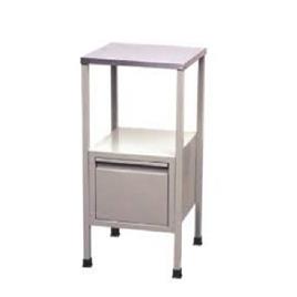 Bedside Cabinet Steel Top