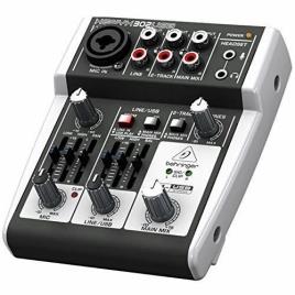 Behringer 302USB Analog Mixer with USB Audio Interface