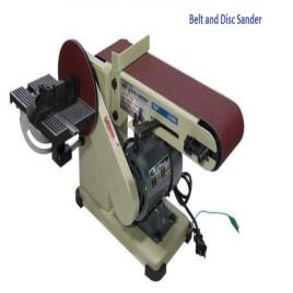 Belt Disc Sanding Machine