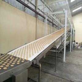 Belt Inclined Biscuit Cooling Conveyor