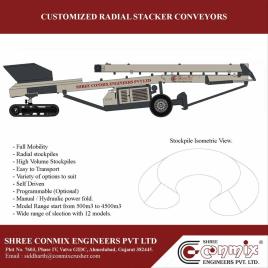 Mobile Radial Belt Stacker