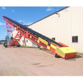 Portable Belt Stacker Conveyor Machine