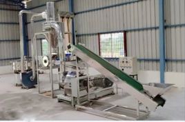 Stainless Steel Turmeric Powder Plant, Automatic, 100 Trays