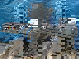 SS Four Head Syrup Bottle Filling Machine, Automatic