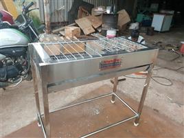 BIGBERY Silver 30 X 15 Restaurant Barbecue Grill